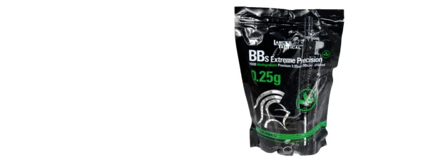 Lancer Tactical CA-108 0.25g Bio-Degradable Seamless BB's - 4000 Rds.