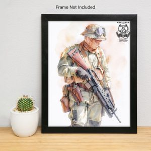 The Trooper: Watercolor Print - Image 5