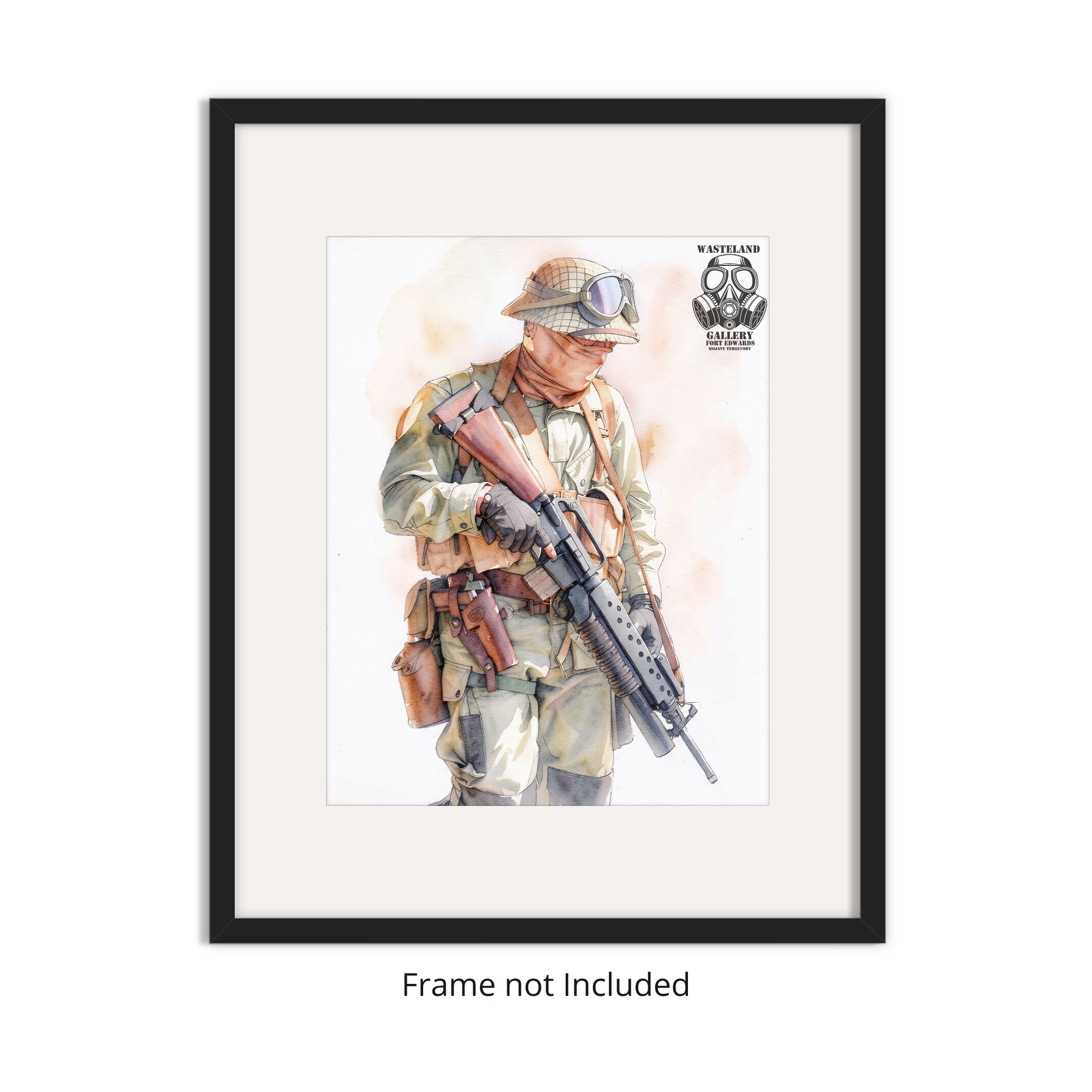 The Trooper: Watercolor Print - Image 2