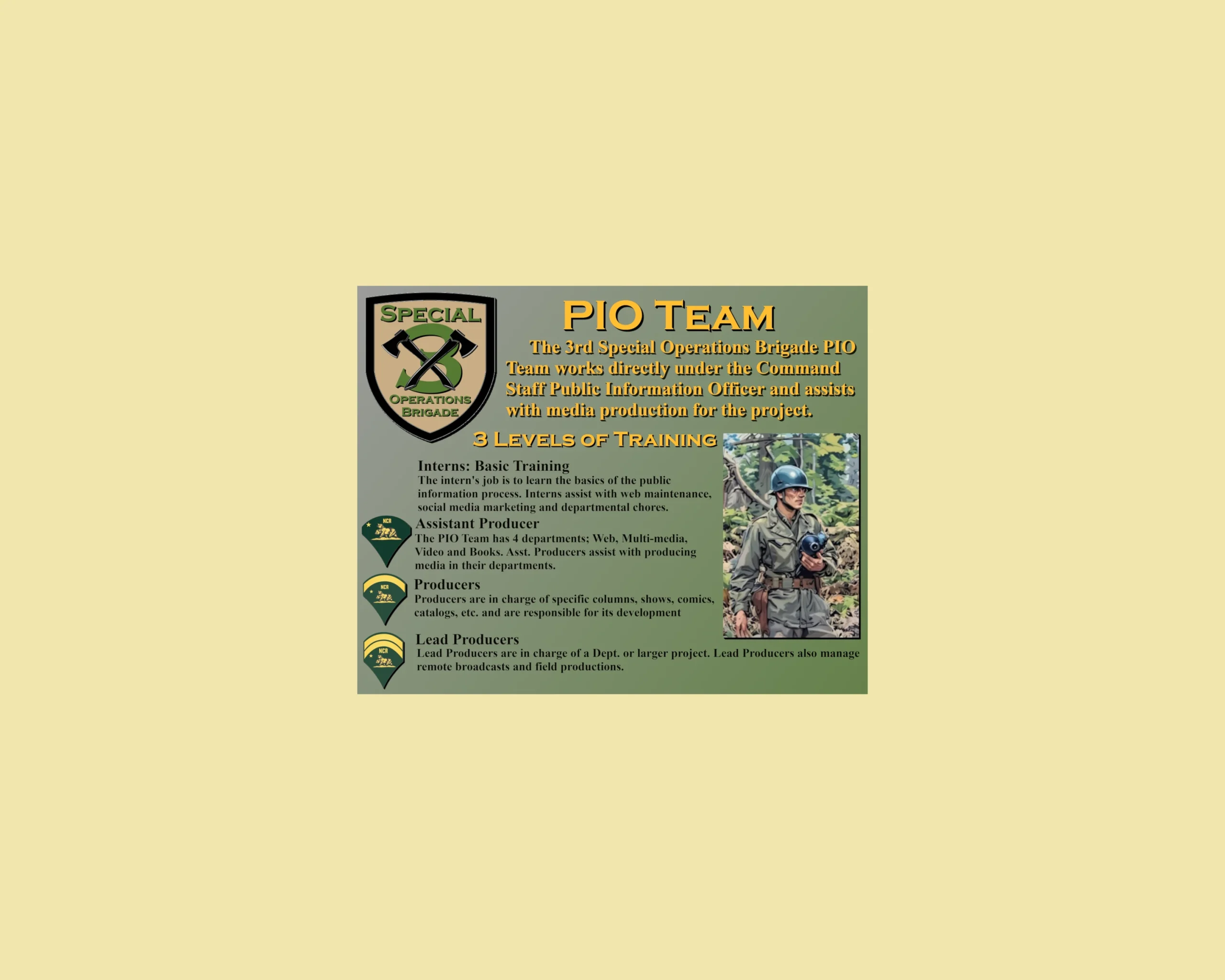 Join the PIO Team