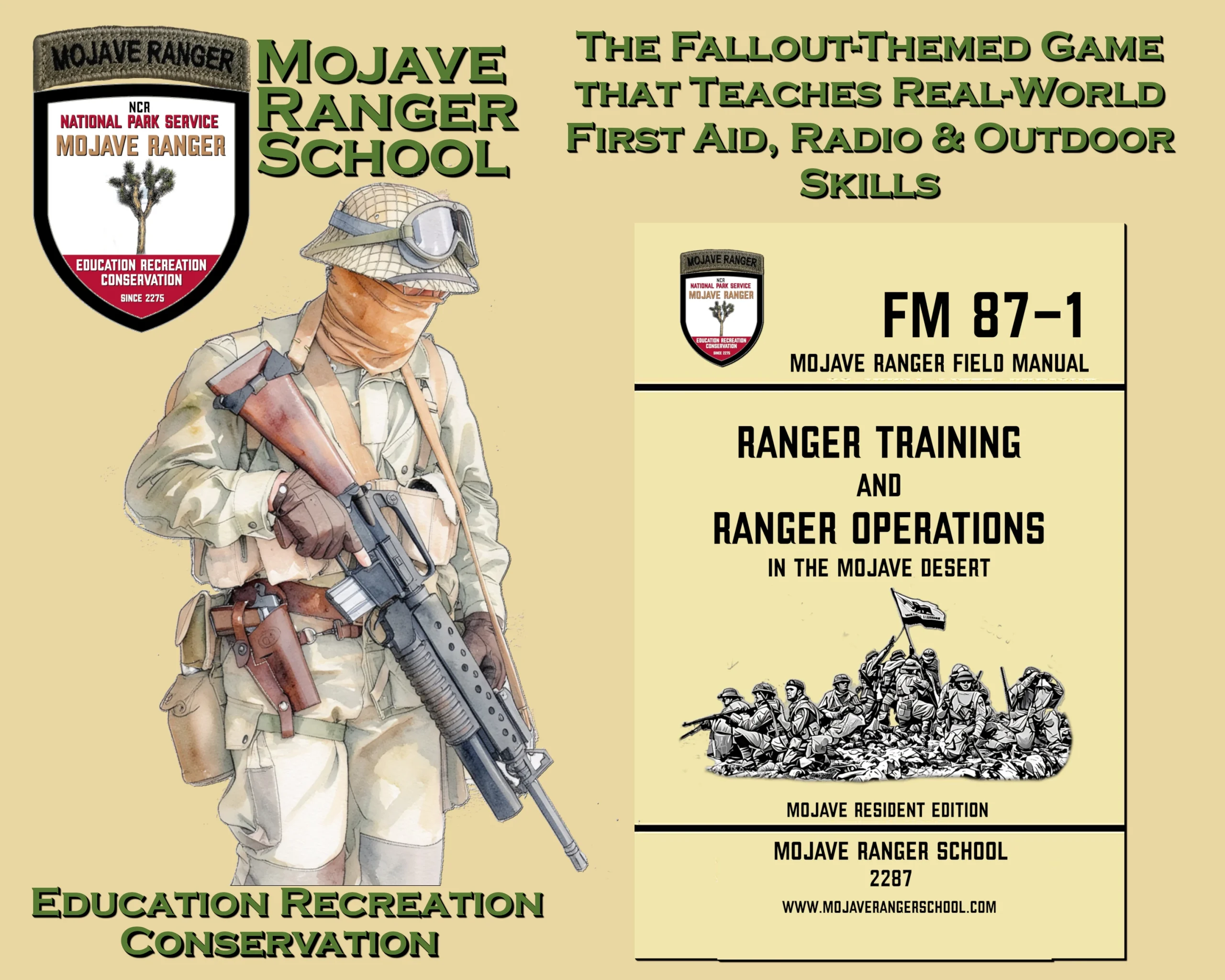 The Mojave Rangers Game Booklet: Printable Handout